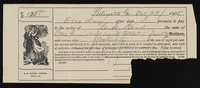 Receipts from John Hill Watkins medical practice