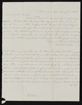 Correspondance and medical literature belonging to John Hill Watkins, son of Benhamin T. Watkins