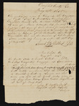 Military baggage transport requests in New Echota, Decatur, and Campbell County, Georgia