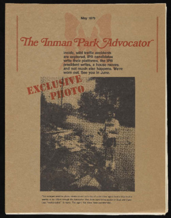 Inman Park Advocator (Atlanta, Georgia), May 1979