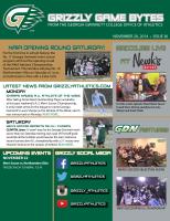 Grizzly Game Bytes, Issue 36