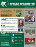 Grizzly Game Bytes, Issue 39