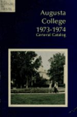 Augusta College Catalog 1973-1974