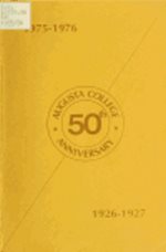 Augusta College Catalog 1975-1976