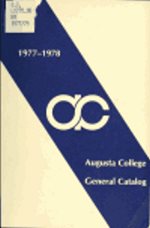 Augusta College Catalog 1977-1978