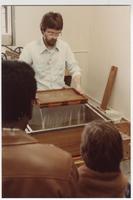Individual making paper at SGC Conference in Tulsa