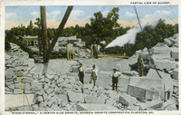 Post card: "Stone Eternal." Elberton Granite Corporation, Elberton, GA.