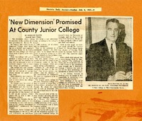"New Dimension Promised at County Junior College," Marietta Daily Journal, July 4, 1965