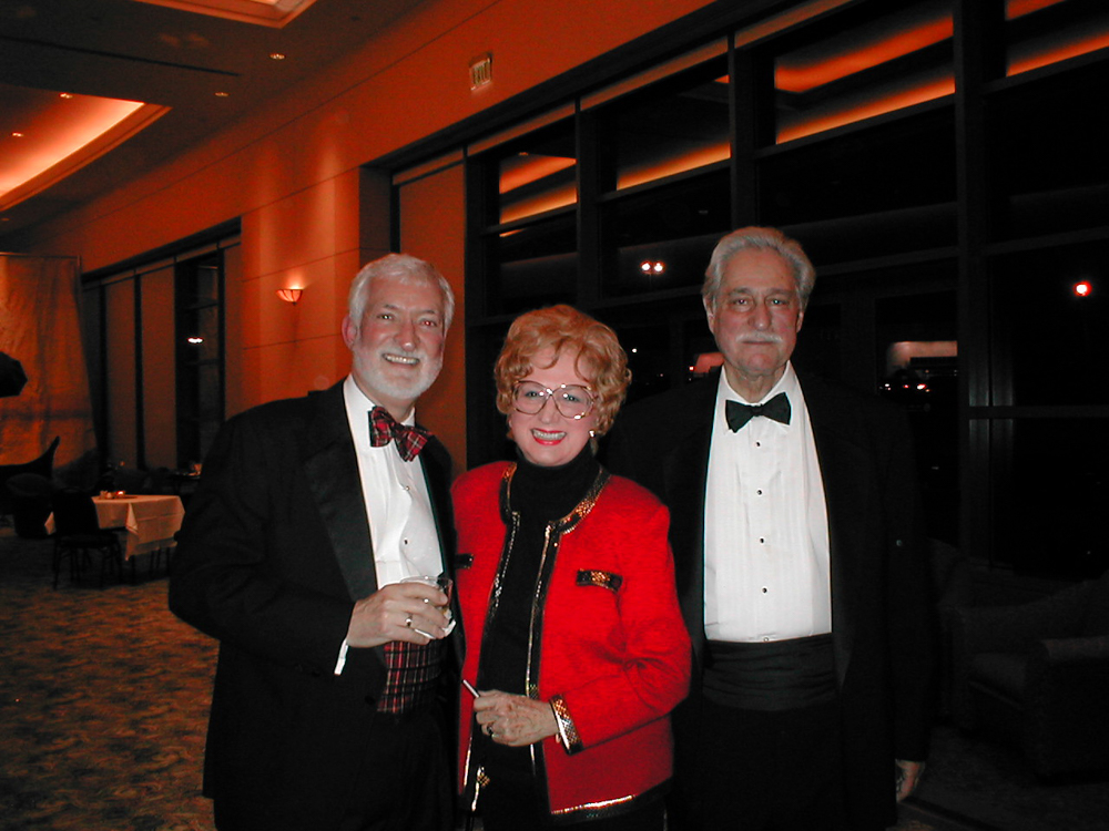 Betty L. Siegel, Joel Siegel, and Joseph Meeks, 2002