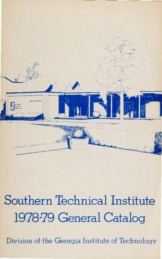 Southern Tech, 1978-1979, General Catalog