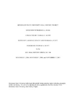 Interviews with Edwin A. Rugg
