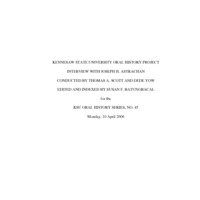 Interview with Joseph H. Astrachan