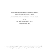 Interview with Charlotte S. Sachs
