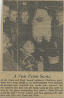 "A Visit From Santa," Coats and Clark Christmas Party
