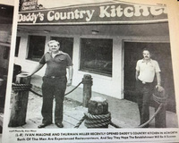 Daddy's Country Kitchen, Acworth, Georgia, circa 1981