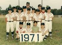 Dodgers, Acworth Baseball, 1971