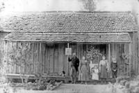 John Henry Lewis and family portrait
