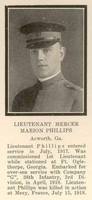 Lieutenant Mercer Marion Phillips