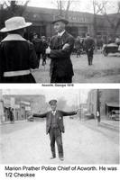 Marion Prather, Police Chief of Acworth, Georgia, 1916
