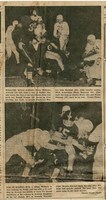 Acworth Beats Menlo, newspaper photos