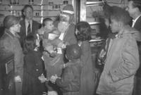 Santa at McMillan's, Acworth, Georgia, circa 1950s