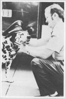 Sparky the Acworth Red Rock Firehouse Mascot