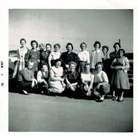 Unique Knitting Company Looping Department employees, January 1961