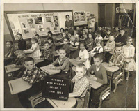Miss Hubbard, Grade 2, Acworth Elementary School, 1961-62 class