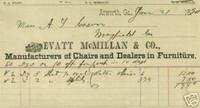 Evatt McMillan & Company receipt, January 21, 1890
