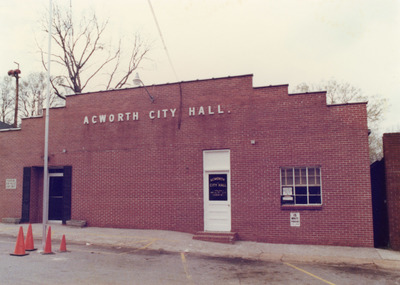 Old Acworth City Hall, Acworth, Georgia, circa 1970s
