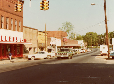 North Main Street, Acworth, Georgia, circa 1970s