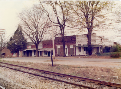 Northside Drive Businesses, Acworth, Georgia, circa 1970s
