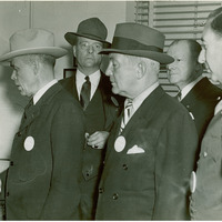 Secretary of War Robert Patterson visit