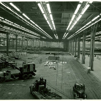 Construction of B-1 building interior