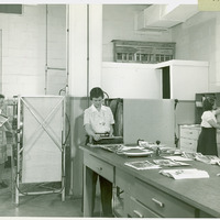 Photographic Department work room