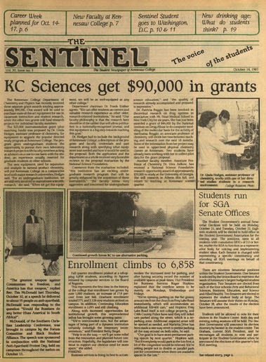 The Sentinel Vol. 20, No. 3