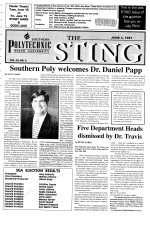 The Sting Volume 50, Number  8