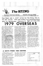 The Sting Volume 5, Issue 17