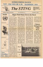 The Sting Volume 38, Number  5