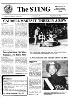 The Sting Volume 41, Number  15