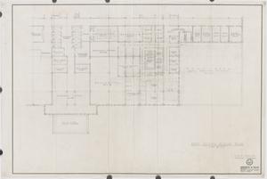 Augusta State Hospital Complex. Part second floor plan