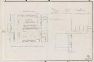 Milledgeville Colored Psychiatric Building. [Layout of kitchen equipment]