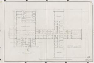 Milledgeville Colored Reception Building. [Floor plan]