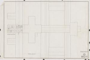 Milledgeville Colored Reception Building. [Roof plan]