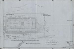 Second Colored Psychiatric Building, Milledgeville. Plot plan