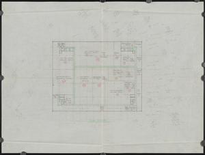 Second Colored Psychiatric Building, Milledgeville. Second floor plan