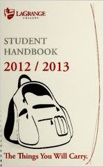Student Handbook 2012-2013, 2012-2013 Panther Planner, LaGrange College