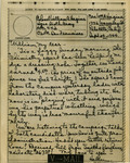 To Brigadier General William A. Hagins from Mrs. William A. Hagins, September 24, 1944