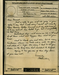 To Brigadier General William A. Hagins from Colonel P. A. Brickley, May 19, 1945