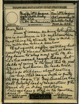 To Brigadier General William A. Hagins from Mrs. William A. Hagins, June 3, 1945